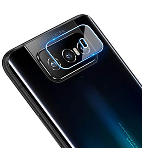 NOKOER Rückkamera-Objektivschutz für Asus Zenfone 7 Pro/ZenFone 7, [3 Stück] Ultradünne 2.5D HD Kameralinse aus gehärtetem Glas – Transparent von NOKOER