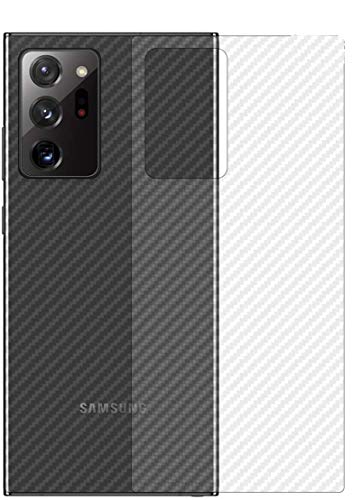 NOKOER Schutzfolie Rückseite Folie für Samsung Galaxy Note 20 Plus, [4 Stück] 0.1mm Ultradünn Carbon Muster Rückseite Folie, Kratzfest Anti Fingerabdruck rutschfest von NOKOER