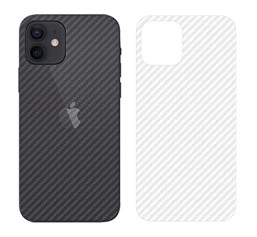 NOKOER für Xiaomi mi 222 Schutzfolie Rückseite Folie, [4 Stück] 0.1mm Ultradünn Carbon Muster Rückseite Folie, Kratzfest Anti Fingerabdruck rutschfest, Xiaomi mi 222 rückseite Folie von NOKOER