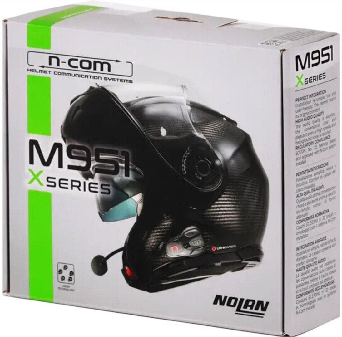 NOLAN N-Com M951 X Bluetooth Kommunikationssystem Einzelset Headset (Bluetooth) von NOLAN