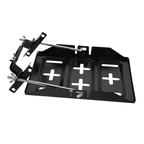 NOLITOY 1 Satz Verstellbares Batteriefach-klemmen-set, Batterie-halteschale, Universelles Metall-autobatteriefach, Batteriehalter-halteklemmen-set von NOLITOY