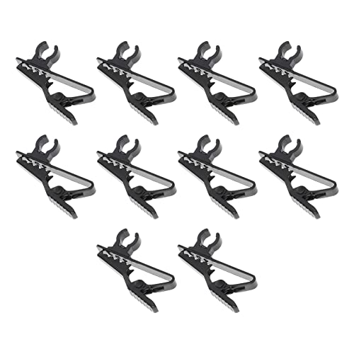 NOLITOY 10 Stück Mikrofonzubehör Kragenclip Mikrofon-Ansteckklammern Mikrofonclips Lavalier-Mikrofon-Clip Clip -Mikrofon Mikrofon-Aufhängeclip Bügelclip für Mikrofon Eisen Schwarz NOLITOY 10 Stück Mikrofonzubehör Kragenclip Mikrofon-Ansteckklammern Mikrofonclips Lavalier-Mikrofon-Clip Clip -Mikrofon Mikrofon-Aufhängeclip Bügelclip für Mikrofon Eisen Schwarz von NOLITOY