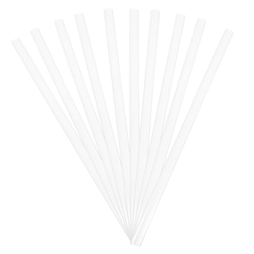 NOLITOY 10 Stück transparenter Ordner Buchbindematerialien Gleitgriff-Bindungsstangen Bindestäbe Rückenstangen-Clips aktenkoffer aktentaschen Buchbinderklammern Buchbindeklammern Plastik von NOLITOY