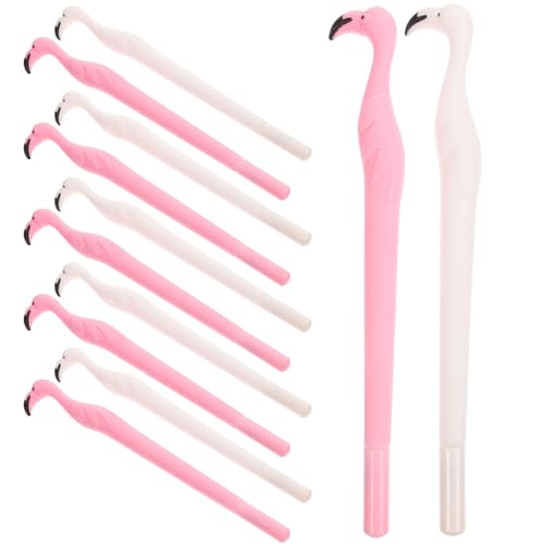 NOLITOY 12st Gel Stift Cartoon-schreibstift Flamingo-stifte Stift Schreiben Stifte Masse Flamingo Kinder Geschenkstift Flamingo-gastgeschenke Plastik Weihnachten Nachfüllung Student von NOLITOY