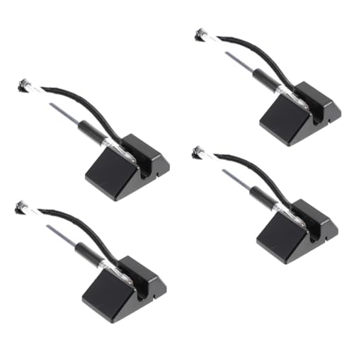 NOLITOY 4 Stck. Gegensicherheitsstift Gel Rezeption Tinte Kette Mit Empfangsstiften Sicherer Schreibtischstift Desktop-stifte Desktop-stift Mit Ständer Stift Mit Kette Black Abs von NOLITOY