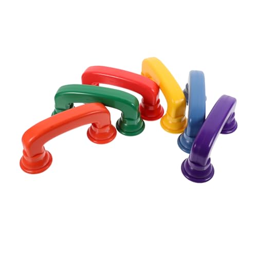 NOLITOY 6 Stück Ohrhörer- Vorschule -Telefon Telefon Kleinkinder Kid Whisper Handy für Kleinkind -Telefonspielzeug Flüstertelefone Abs von NOLITOY