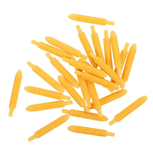 NOLITOY 60 Stck. Ersatzminen Für Farbstifte Austausch Des Farbmarkers Ersatzstiftspitzen Marker-ersatzspitzen Ersatzspitzen Für Farbstifte Farbmarker-tipps Chemiefaser Aus Polyester Yellow von NOLITOY
