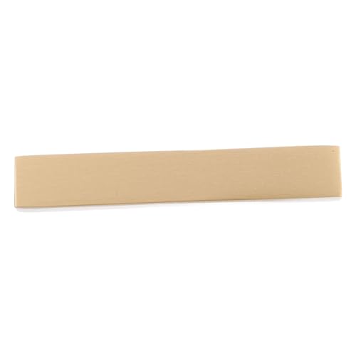 NOLITOY Messing Herrscher letter paper Schreibpapier Kalligraphie-Übungswerkzeug dekorative Briefbeschwerer Kalligraphie-Briefbeschwerer Papiergewicht Briefbeschwerer aus Messing Golden von NOLITOY