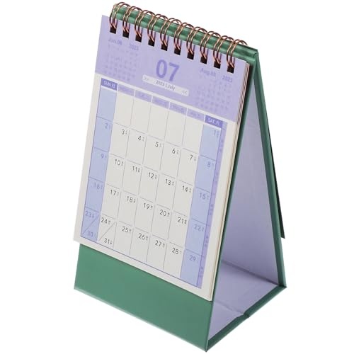 NOLITOY Tischkalender Bürobedarf Schreibtischkalender büro kalender Staffelei Notizblock Schreibtischplaner 2024 tragbares Kalenderbuch Tasche Kalender Kalender von NOLITOY