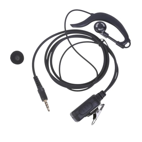 NOLOWY 1 Pin 3 5 Mm Gshaped Ohrhaken Ohrhörer Mic PTT Headsets von NOLOWY