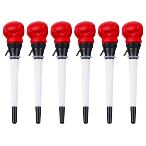 NOLOWY 6x/Set Boxhandschuhe Kugelschreiber 0 5 Mm Lustiger Bounce Dekompression Stift Schreibschule Für Schüler von NOLOWY