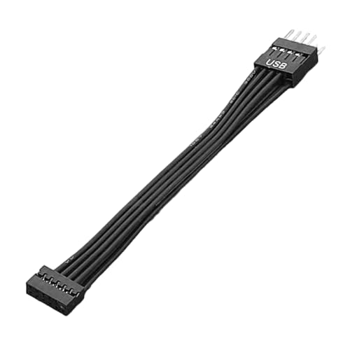 NOLOWY Computer Mainboard Und Gehäuse Chassis Anschlusskabel USB Adapterkabel 9Pin Kabel von NOLOWY