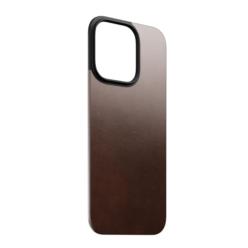 NOMAD Magnetische Lederrückseite – iPhone 16 Pro Max | Rustikales Braun | Horween | MagSafe NOMAD Magnetische Lederrückseite – iPhone 16 Pro Max | Rustikales Braun | Horween | MagSafe von NOMAD