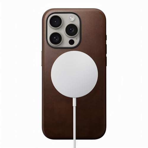 NOMAD Modern Leather Case | für iPhone 16 Pro Max | Schutzhülle aus Polycarbonat und hochwertigem Echtleder | MagSafe-kompatibel | Brown NOMAD Modern Leather Case | für iPhone 16 Pro Max | Schutzhülle aus Polycarbonat und hochwertigem Echtleder | MagSafe-kompatibel | Brown von NOMAD