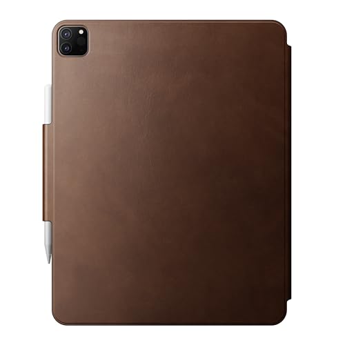 NOMAD Modern Leather Folio Plus iPad Pro 12.9"(6th Gen) Brown von NOMAD