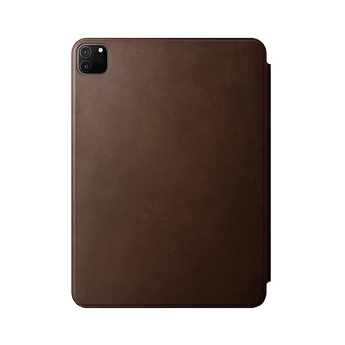 NOMAD Modern Leather Folio iPad Pro 11" (4th Gen) Brown von NOMAD