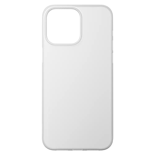 NOMAD Super Slim Case | für iPhone 15 Pro | Extra dünne Schutzhülle | Kratzfest | Semitransparent und matt | Frost von NOMAD