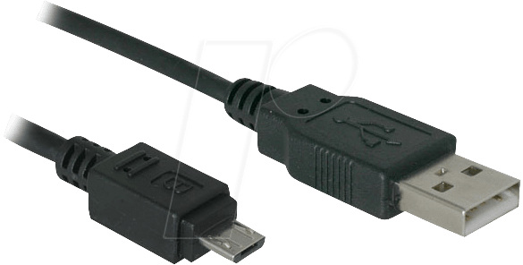 AK 676-AB - USB 2.0 Kabel, A Stecker auf Micro B Stecker, 1,0 m von NONAME