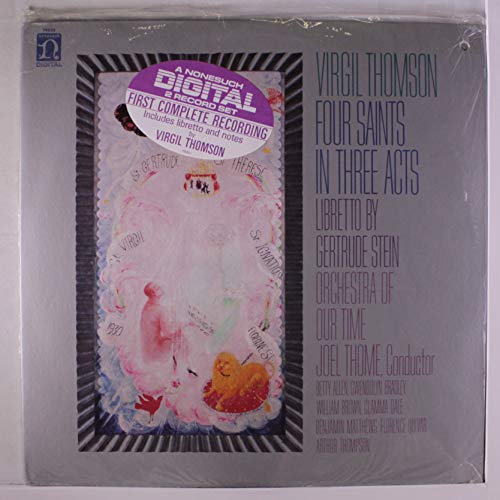 thomson: 4 saints in 3 acts LP thomson: 4 saints in 3 acts LP von NONESUCH