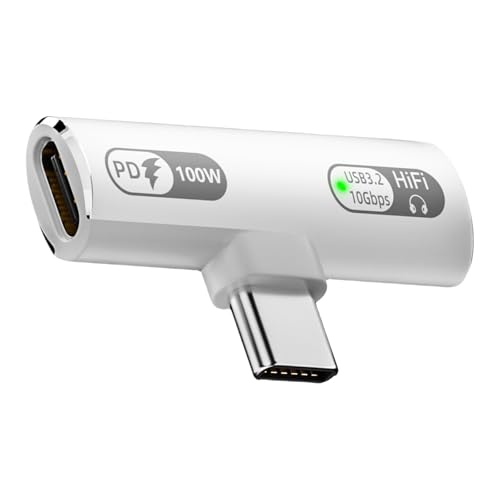 NONGYU 2-in-1-USB-C-Ladeadapter für nahtloses Hören und schnelles Aufladen auf Handy-Tisch-Signalübertragung NONGYU 2-in-1-USB-C-Ladeadapter für nahtloses Hören und schnelles Aufladen auf Handy-Tisch-Signalübertragung von NONGYU