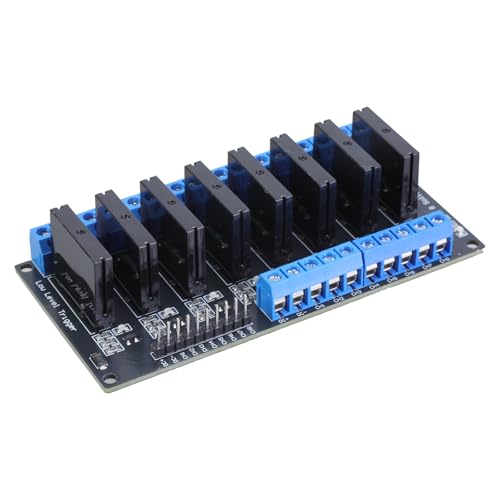 NONGYU 8-K Solid Relaismodul DC 5V 12V 24V mit Reverse Proof Power Funktion für Enthusiasten NONGYU 8-K Solid Relaismodul DC 5V 12V 24V mit Reverse Proof Power Funktion für Enthusiasten von NONGYU