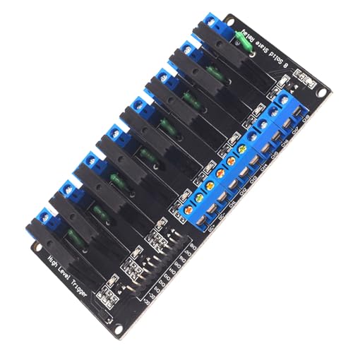 NONGYU 8-K Solid Relaismodul DC 5V 12V 24V mit Reverse Proof Power Funktion für Enthusiasten NONGYU 8-K Solid Relaismodul DC 5V 12V 24V mit Reverse Proof Power Funktion für Enthusiasten von NONGYU