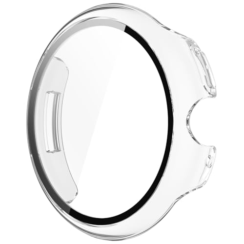 NONGYU Smartwatch-Rahmengehäuse, PC-Glasfolie, Abdeckungen für Pixel Watchs 3, 41 mm, 45 mm, Displayschutzfolie, stoßfeste Hülle von NONGYU