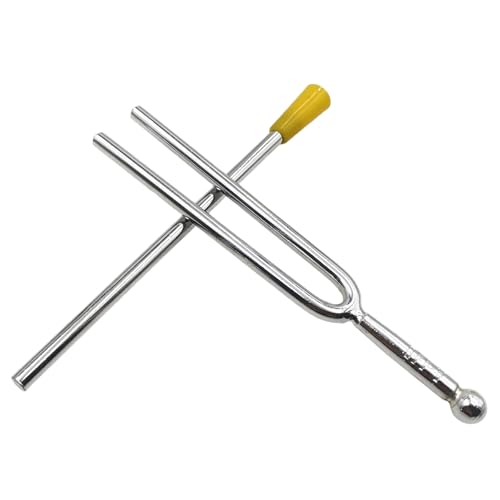 Stimmgabel aus Metall, Stimmgabel und Hammer, Set für Profession Violine Gitarre Stimmgerät Instrument Stimmgabel Schlägel Stimmgabel aus Metall, Stimmgabel und Hammer, Set für Profession Violine Gitarre Stimmgerät Instrument Stimmgabel Schlägel von NONGYU
