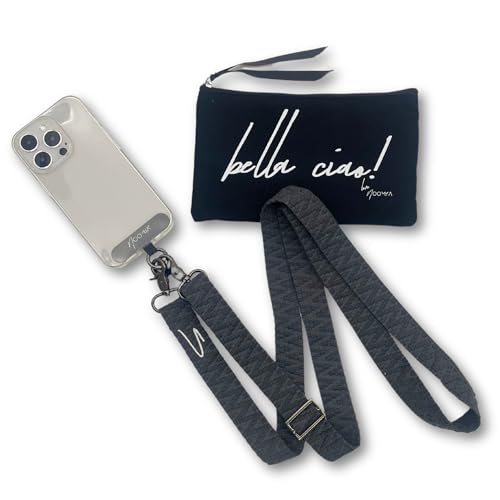 NOOMYA breite Handykette – Handyband universal zum Umhängen mit Adapter, Handy Band verstellbar & abnehmbar, kompatibel mit Allen Smartphones, robust & stylish, Geschenk - für iPhone, Samsung, Xiaomi NOOMYA breite Handykette – Handyband universal zum Umhängen mit Adapter, Handy Band verstellbar & abnehmbar, kompatibel mit Allen Smartphones, robust & stylish, Geschenk - für iPhone, Samsung, Xiaomi von NOOMYA