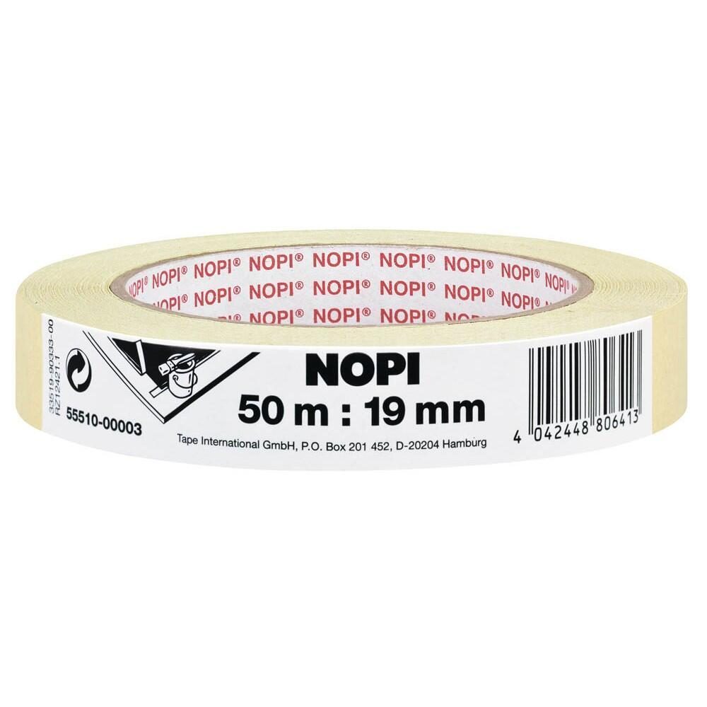 NOPI Kreppband 19 mm x 50 m beige NOPI Kreppband 19 mm x 50 m beige von NOPI