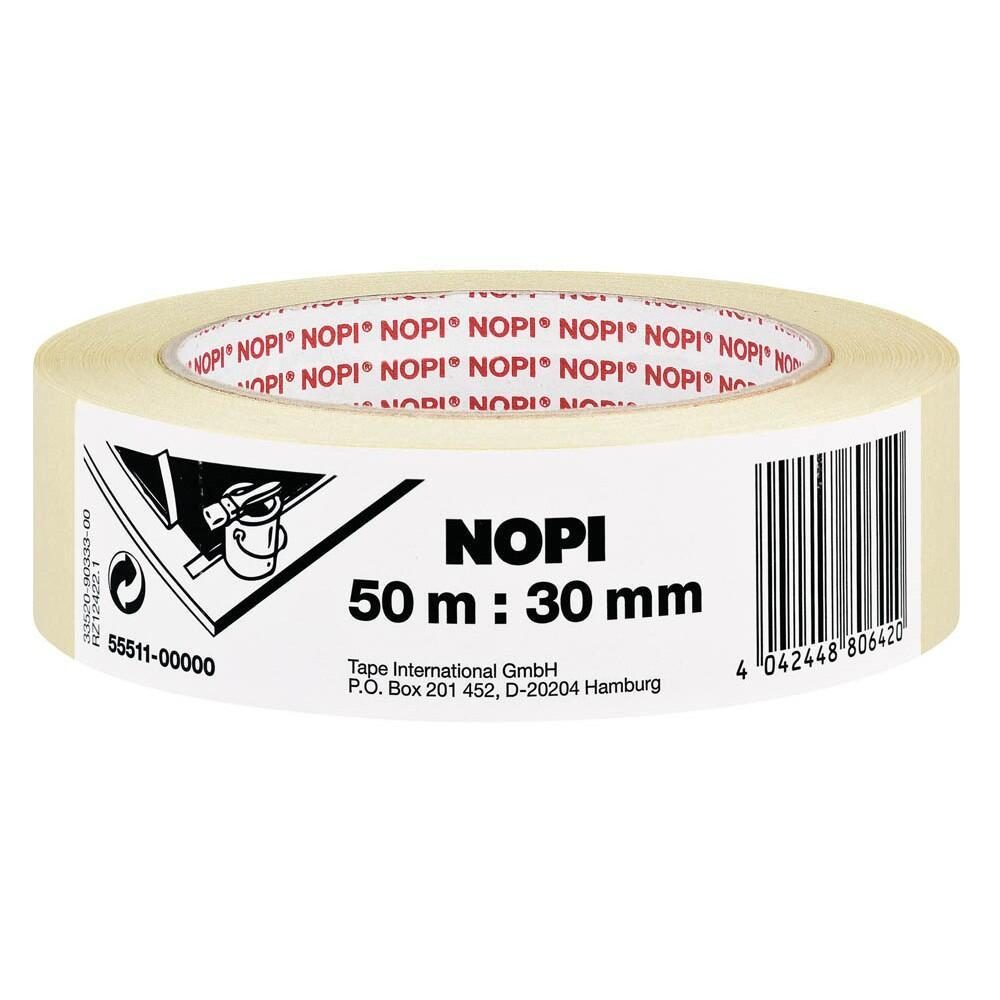 NOPI Kreppband 30 mm x 50 m beige NOPI Kreppband 30 mm x 50 m beige von NOPI