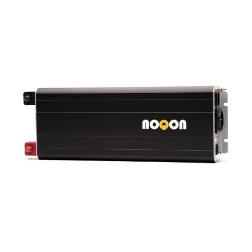 NOQON NSC1012 1000W/12V Sinus-Wechselrichter mit Ladegerät, NVS- und USV-Funktion (Umsatzsteuerbefreit) von NOQON