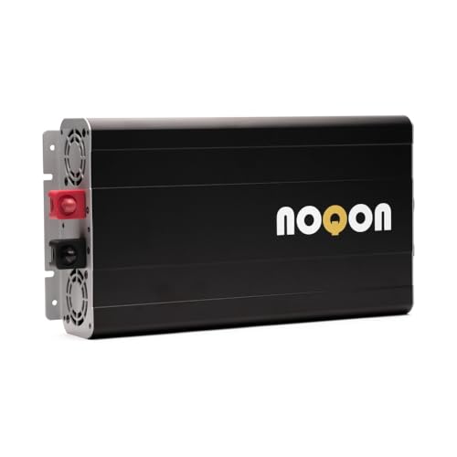 NOQON NSC1512 1500W/12V Sinus-Wechselrichter mit Ladegerät, NVS- und USV-Funktion (Umsatzsteuerbefreit) von NOQON
