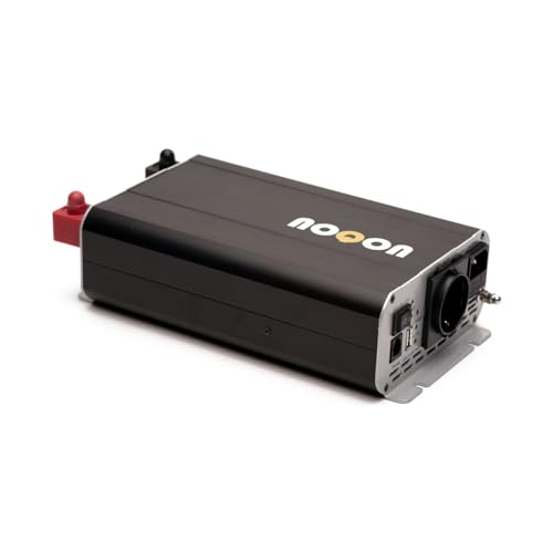 NOQON NSC312 300W/12V Sinus-Wechselrichter mit Ladegerät, NVS- und USV-Funktion (Umsatzsteuerbefreit) von NOQON