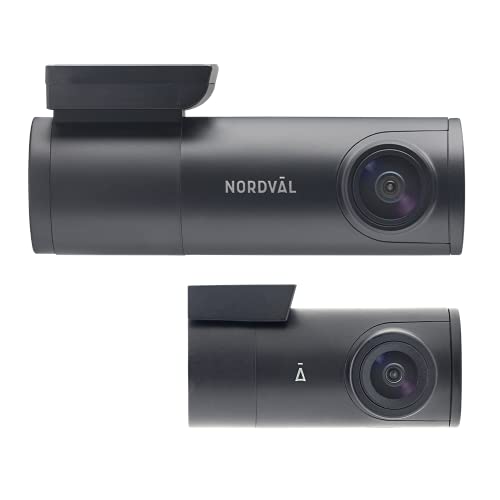 Nordväl DC102-4K Dashcam Auto vorne hinten 2CH WiFi + GPS (32GB) von NORDVÄL