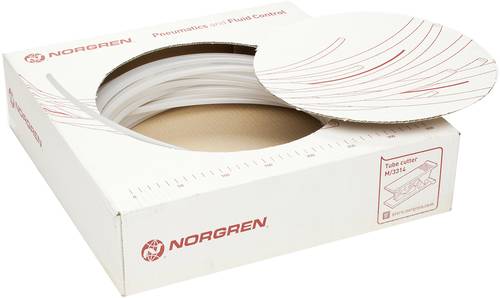 Norgren Druckluftschlauch PU2-0004025C Polyurethan Transparent Innen-Durchmesser: 2.5mm 10 bar Meter von NORGREN