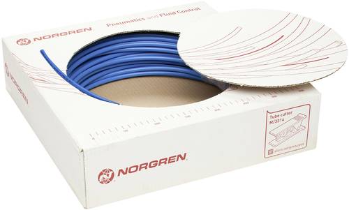 Norgren Druckluftschlauch PU2-0504025C Polyurethan Blau Innen-Durchmesser: 2.5mm 9 bar Meterware von NORGREN