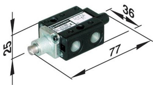 Norgren Mechanischbetätigtes Pneumatik-Ventil SP/M1553/14 Gehäusematerial Kunststoff Dichtungsmate von NORGREN