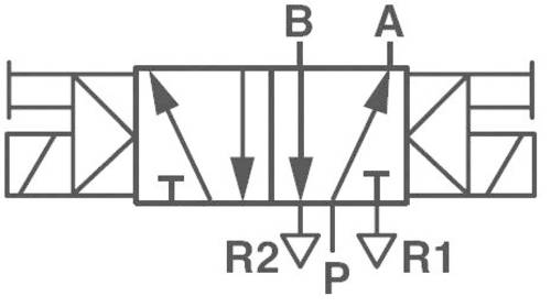 Norgren Mechanischbetätigtes Pneumatik-Ventil V50A511A-A213A 24 V/DC Gehäusematerial Aluminium Dic von NORGREN