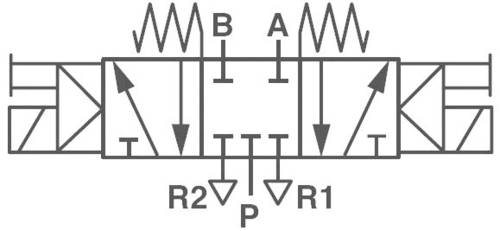 Norgren Mechanischbetätigtes Pneumatik-Ventil V50A611A-A213A 24 V/DC Gehäusematerial Aluminium Dic von NORGREN