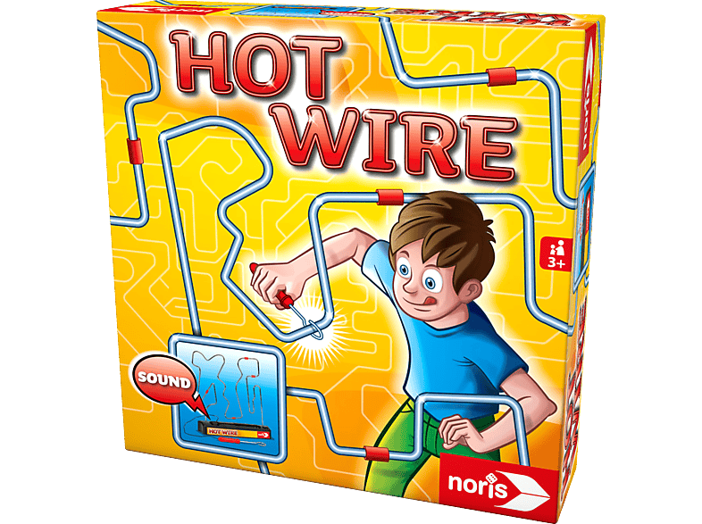 NORIS Hot Wire Geschicklichkeitsspiele Mehrfarbig von NORIS