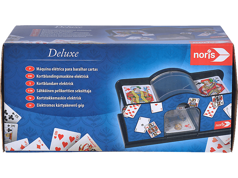 NORIS Karten-Mischmaschine elektrisch Kartenspielzubehör Mehrfarbig von NORIS