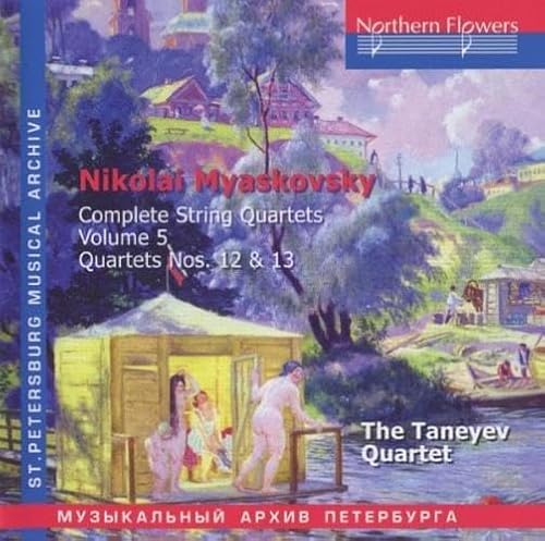 Miaskovsky: Die Streichquartette Vol. 5 von NORTHERN FLO ERS