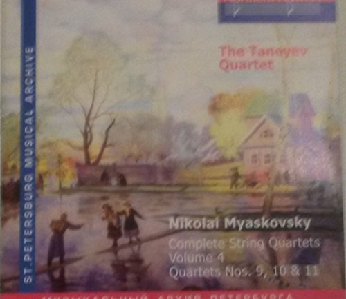 Miaskowsky: Die Streichquartette Vol. 4 von NORTHERN FLO ERS