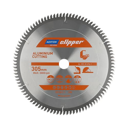 NORTON CLIPPER 70184608140 Karbidmesser, Aluminium, 305 x 3,0/2,2 x 30 mm, Z96 NORTON CLIPPER 70184608140 Karbidmesser, Aluminium, 305 x 3,0/2,2 x 30 mm, Z96 von NORTON CLIPPER