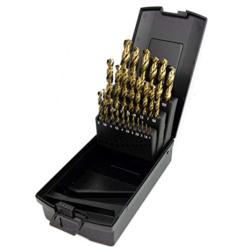 NORTOOLS Metallbohrer 25 STÜCKE HSS M35 Cobalt 5% vollständig geschliffene Bohrer Set DIN338 1.0-13mm NORTOOLS Metallbohrer 25 STÜCKE HSS M35 Cobalt 5% vollständig geschliffene Bohrer Set DIN338 1.0-13mm von NORTOOLS