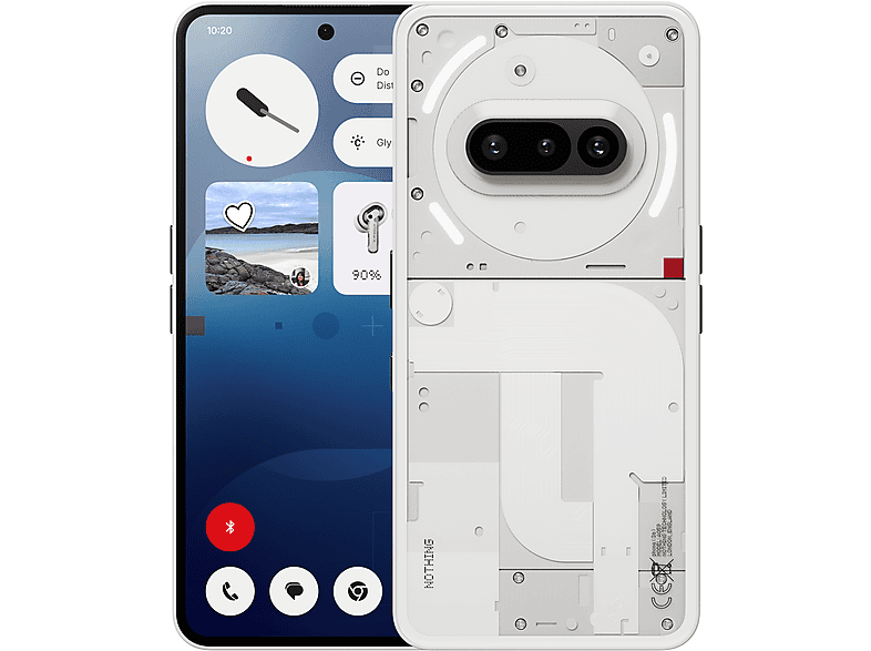 NOTHING Phone (3a) 128 GB Weiß Dual SIM von NOTHING