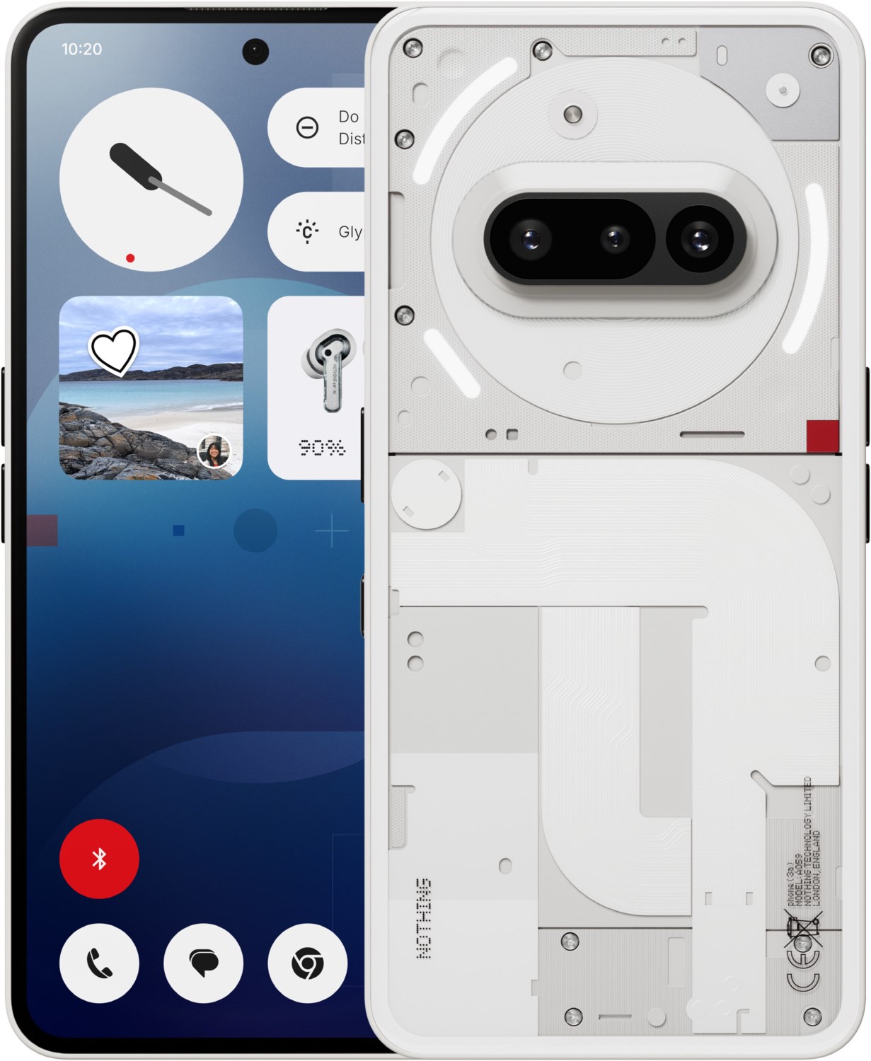 Phone (3a) (12GB+256GB) weiß von NOTHING