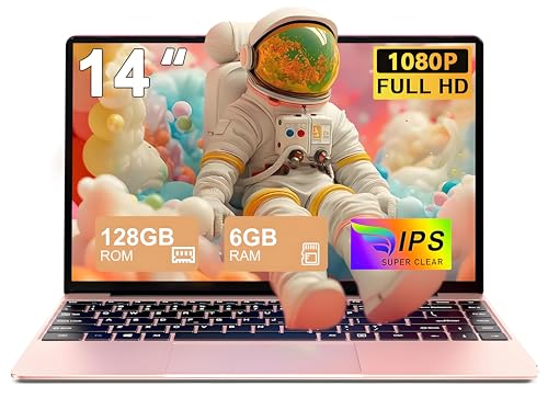 NOTODD Laptop Laptop Win11 Notebook 14 Zoll 6GB 256GB SSD Expansion 1TB -Gold-FXJ NOTODD Laptop Laptop Win11 Notebook 14 Zoll 6GB 256GB SSD Expansion 1TB -Gold-FXJ von NOTODD
