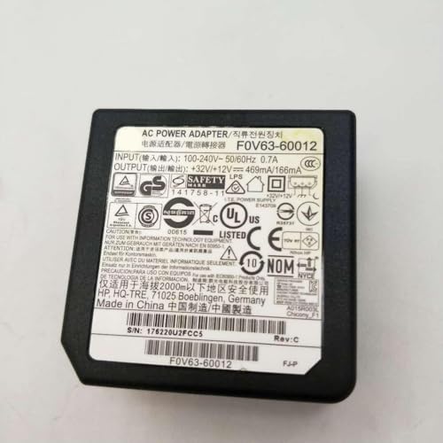 Druckerzubehör F0V63-60012 F0V63-60013 Netzteiladapter Kompatibel mit HP OfficeJet 4535 4678 4538 4650 Druckerteilen (Color : F0V63-60013) (Color : F0V63-60012) von NOTRYA